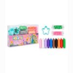 طقم صلصال للأطفال (Clay Set) - مجموعة العجين الإبداعي مع القوالب وأدوات التشكيل