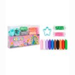 طقم صلصال للأطفال (Clay Set) - مجموعة العجين الإبداعي مع القوالب وأدوات التشكيل