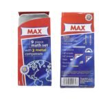 طقم هندسة MAX المتكامل (9 قطع)