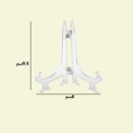 استاند اكريليك شفاف صغير للعرض 12حبه